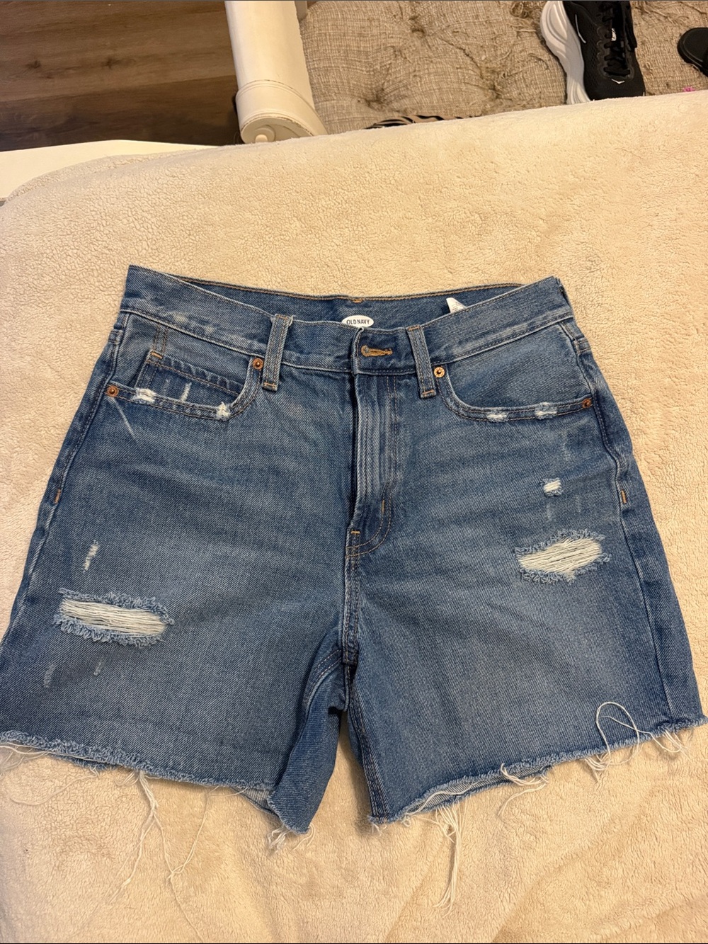 Old Navy Distressed Denim Shorts